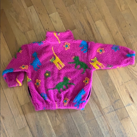 Fuzzy Sherpa Cat Jacket - Picture 3 of 4